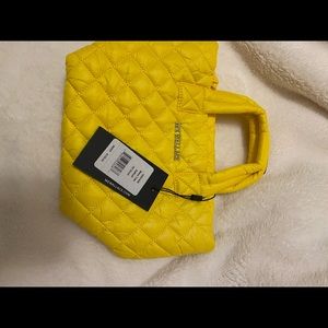 MZ Wallace daffodil micro metro tote